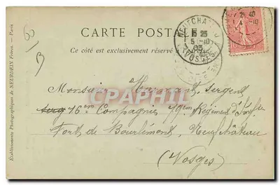 Compiègne — Velha Casa da Rue Solferino — Coleções ND Phot — Verso