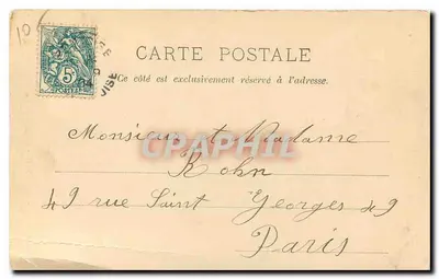 Pontoise - Katedra N.-D. - Kapliczka Świętej Maryi Panny — Wyd. E. Rignault — Rewers