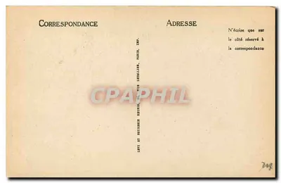 Castillo de Blois — Ala de Luis XII — ND — Reverso