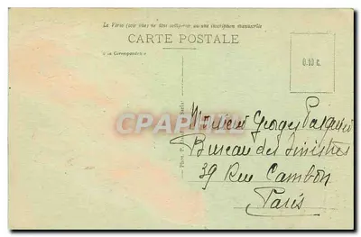 Castello di La Roque-Gageac — Casa di Gabriel Tarde, Professore al Collège de France, Morto il 12 Maggio 1904 — P. D. S. — Verso