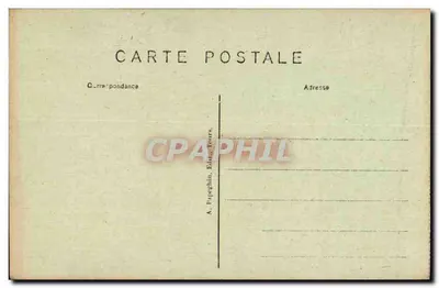 Castelo de Angers — História e arquitetura — A. Papeghin, Editor, Tours — Verso