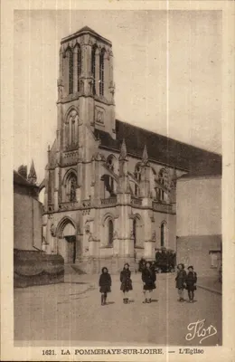 La Pommeraye-sur-Loire — A Igreja — Thors, n°1621