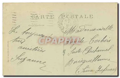PARIS — O Pequeno Palácio dos Campos-Élisée — L.D. — Verso
