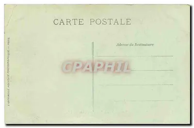 Paris — O Jardim das Tuileries, em direção ao Pavilhão de Flore — LL. — n°46 — Verso