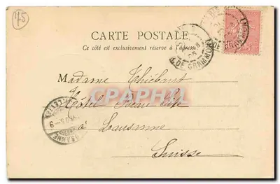 París - Parque Monceau - La Rotonda — B. F., París, n°72 — Reverso