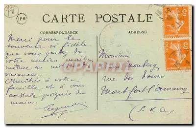 PARIS — Panorama siedmiu mostów — Widok siedmiu mostów — Rewers