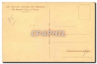 Paryż — Île de la Cité — widok z Notre-Dame — wydawca Patras, nr 96 — Rewers