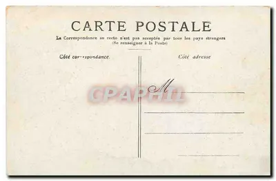 Paris — O Pequeno Palácio, Champs-Élysées — Editor REBA, n° de série 1902 — Verso
