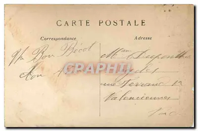 Paris — Le Sacré-Cœur et le Funiculaire de Montmartre — G. M. n°74 — Verso
