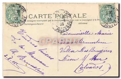 Parigi — Chiesa della Trinità — C.M. n°37 — Verso