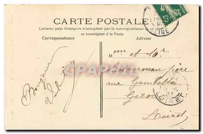 Paris (7e) — Igreja Ste-Clothilde — J.H. n°226 — Verso