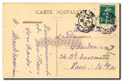 Paris - Panorama der Seine - A. R. - n°114 — Rückseite
