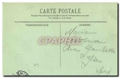 Parigi — L'Hôtel de Ville — LL. n° 707 — Verso
