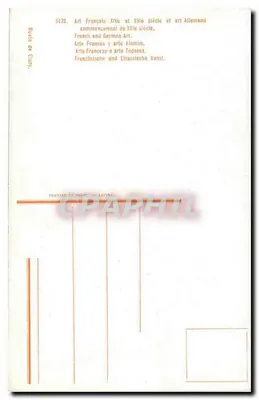 Vidros medievais — Arte francesa dos séculos XIV e XV e arte alemã início do século XV — Editor Clamy, n° 5478 — Verso