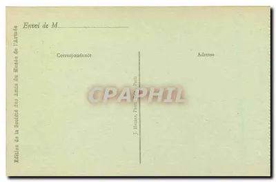 Parigi - Hotel des Invalides - Cour d'honneur, Statua di Napoleone, di Seurre — Verso
