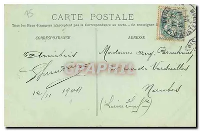 Paris — A inauguração do Ópera — LL. n°79 — Verso