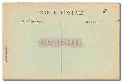 Paryż — Aleja Bois de Boulogne — Wydawca J. & L. Dury, Paryż, nr 4013 — Rewers