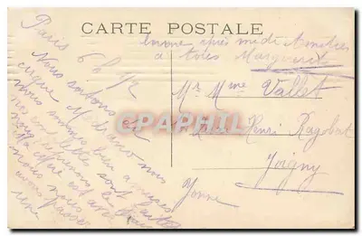 Paris — Sacré Cœur — Jules SéeLunven — Rückseite