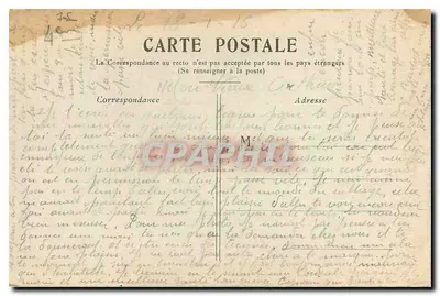 PARIS — O Palácio de Justiça e o Mercado das Flores. — Verso