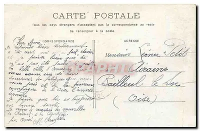 PARIS - La Seine au Pont-Neuf — wydawca L. Valentin, n° 10 — Rewers