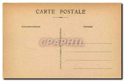 Paris — Hotel de Ville e o Ponte d'Arcole — Cormann e Pajeghin, editores — Verso