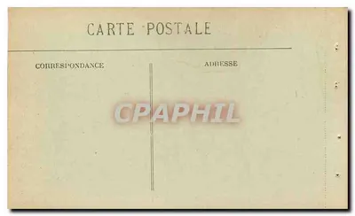 Paryż - Hotel de Ville — widok mostu i łodzi na Seinie — Phototype Marcel Delbey, Bordeaux, nr 5 — Rewers