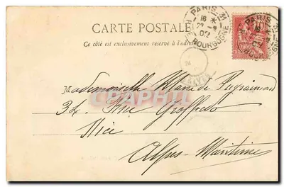 PARIS — O Grand Palais — Promenade dos Ingleses — Verso