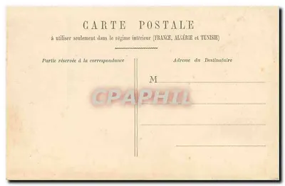 Obelisk van Louqsor — Parijs 10 — Postdienst — Achterkant