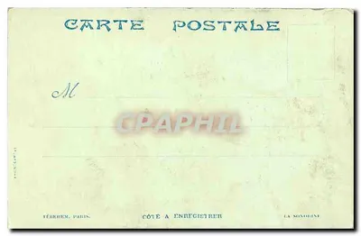 Paris — L'Hôtel de Ville — Éditeur Tébèhem, n°21 — Rewers