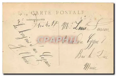 Paris — Le Sacré-Cœur — M. J. n° 657 — Verso