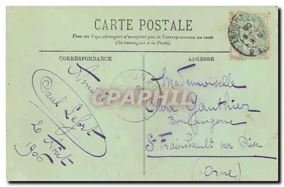 Paris — Buttes-Chaumont — See und Belvedere — LL. — n°720 — Rückseite