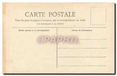 Arc de Triomphe — Paryż — Collection Petit Journal — Rewers