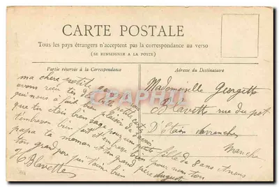 Notre-Dame — Paryż — Kolekcja Petit Journal — Rewers