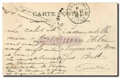 PARIS — O Parque Montceau — As Ruínas — C.M. n°476 — Verso