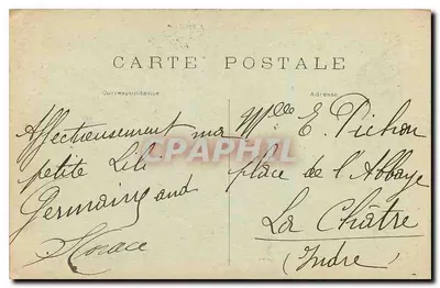 Paris — A Porta Saint-Denis — C.M. n°81 — Verso
