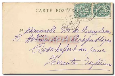Paris — A Madeleine — editor não identificado, número de série não visível — Verso