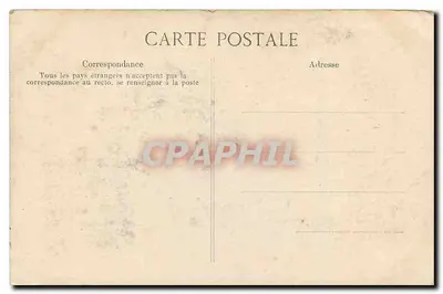 Paris — Santa Capela — vista da fachada gótica — editor E.D. n°4318 — Verso