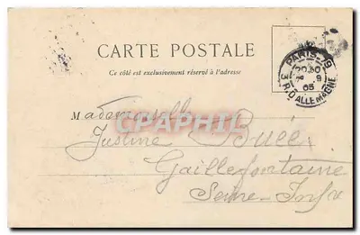 Paris - Place de la République - Caserne du Château d'Eau — Back