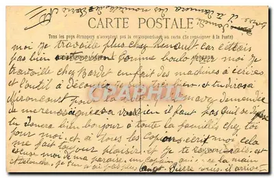 Paris — Arco do Triunfo do Carrousel — L. D. — Verso