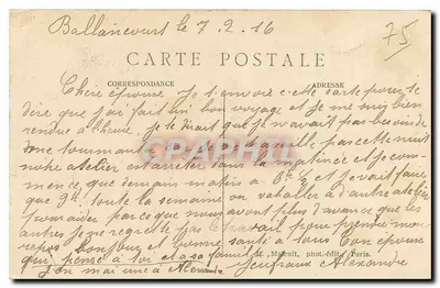 Paryż — Katedra Notre-Dame — E. M. n° 5052 — Rewers