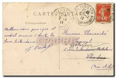 Paris — Le Pont Alexandre III — éditeur C.M. n°35 — Rewers