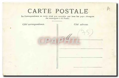 Paryż — Arc de Triomphe des Tuileries — wydawca nieznany — Rewers