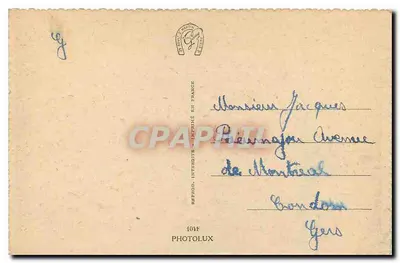 Paryż - Plac gwiazdy — Arc de Triomphe — wydawca Géni — Rewers