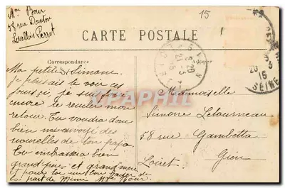 Montmartre — A Basílica do Sagrado Coração e o Reservatório — Chocolat Menier, n°741 — Verso