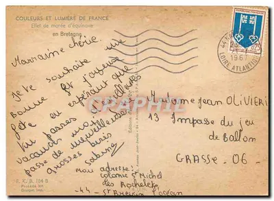 Fale w Bretanii — Efekt przypłynięcia równonocnego — Wydawnictwo Jean-Jaurès — Rewers