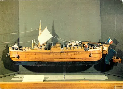 A Peniche — Maquete de barco de canal — Éditions des AMIS du MUSÉE de la BATELLERIE