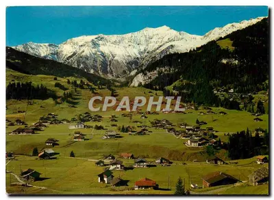 Boden bei Adelboden — vista panorâmica — Foto Klopferstein, Adelboden