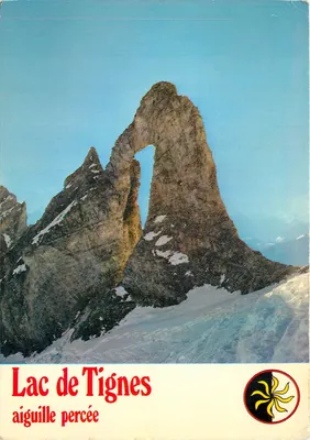 Lago de Tignes — agulha perfurada — Cliché P. Belle, CIMCOLOR