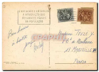 Kościół Świętego Martyna w Orcaen — Setúbal — n° 699 — Rewers