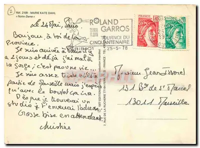 Nossa Senhora de Paris — vista do rio — Marie K. Dahl, Paris 39 — Verso